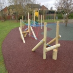 Bonded Rubber Bark for Play Areas in Fife 12