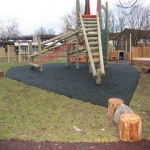 Bonded Rubber Bark for Play Areas in East Ayrshire 12