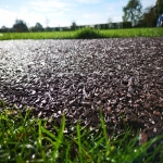 Rubber Mulch Golden Mile Track in Northumberland 7