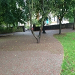 Bonded Rubber Bark for Play Areas in Caerphilly 11
