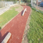 Bonded Rubber Bark for Play Areas in Clackmannanshire 4