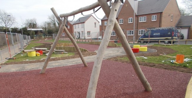 Rubber Mulch Playground Depth in East Ayrshire