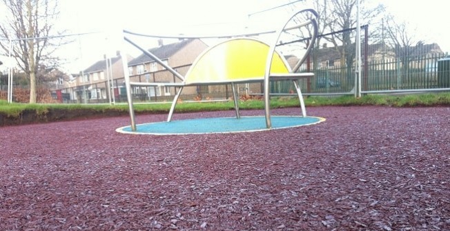 Bonded Mulch Safety Surfacing Depths in North Yorkshire